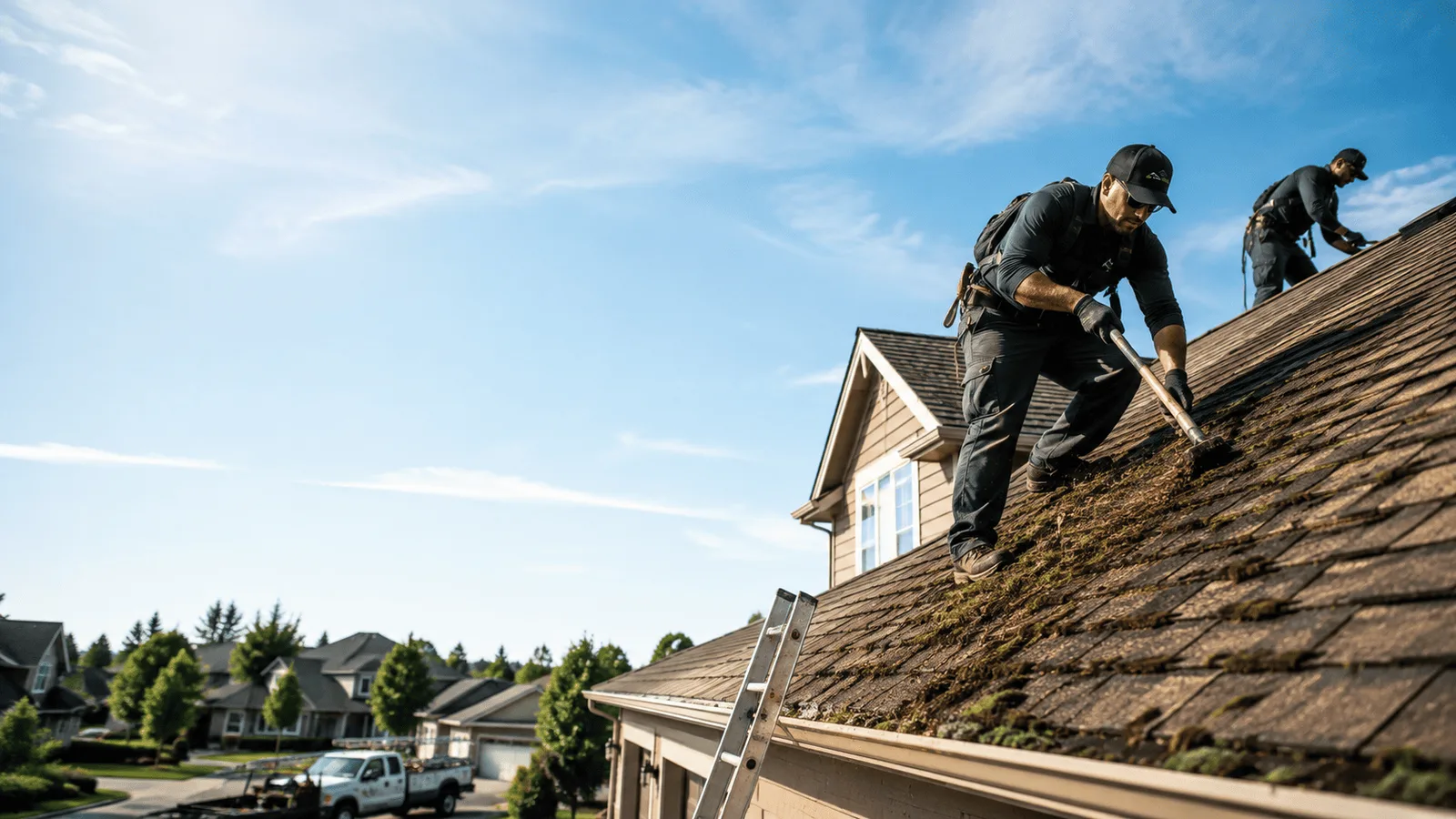 Roof Moss Removal in Dennison, IL near me